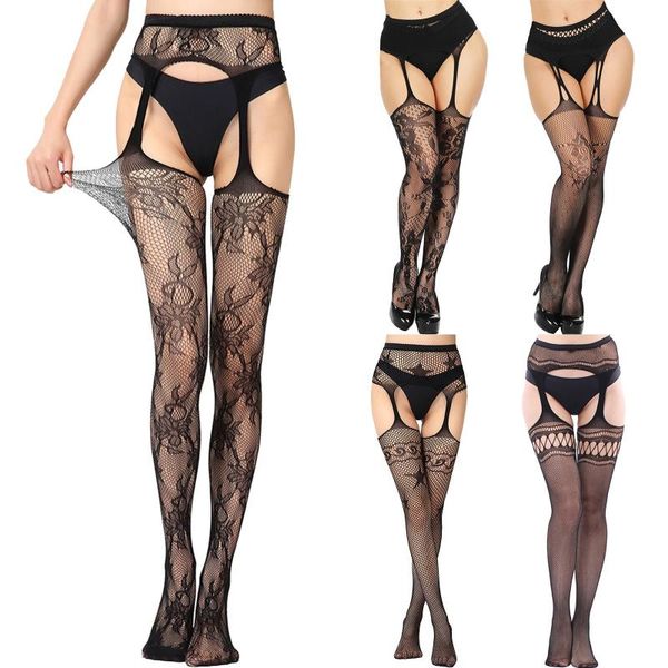 socks & hosiery women girls female lace stockings tights sets lingerie erotic hollow out fishnet crotchless garter belt long elastic, Black;white
socks & hosiery women girls female lace stockings tights sets lingerie erotic hollow out fishnet crotchless garter belt long elastic, Black;white