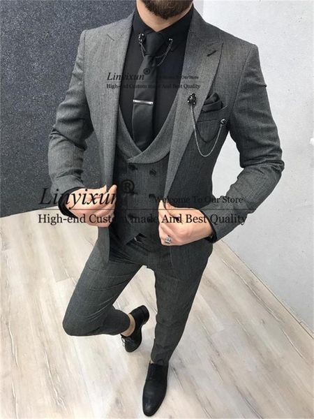 men's suits & blazers formal grey men slim fit man tuxedos 3 piece jacket pants vest set traje hombre business male prom blazer terno m, White;black
men's suits & blazers formal grey men slim fit man tuxedos 3 piece jacket pants vest set traje hombre business male prom blazer terno m, White;black
