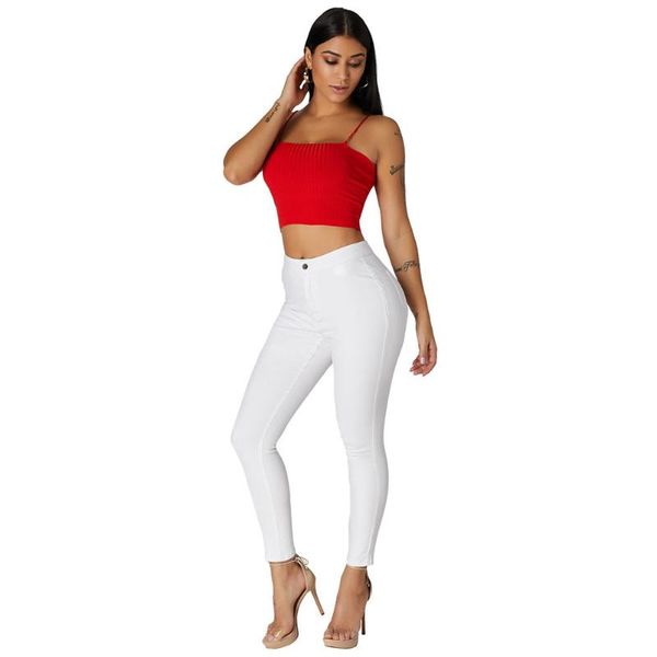 women's jeans shiying solid color high waist slim fit hip small feet large size 786041, Blue
women's jeans shiying solid color high waist slim fit hip small feet large size 786041, Blue