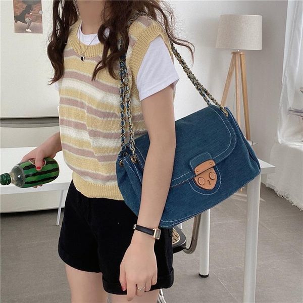 evening bags arrive fashion jeans denim shoulder bag 2021 women handbags and purse crossbody messenger for bolsos mujer
evening bags arrive fashion jeans denim shoulder bag 2021 women handbags and purse crossbody messenger for bolsos mujer