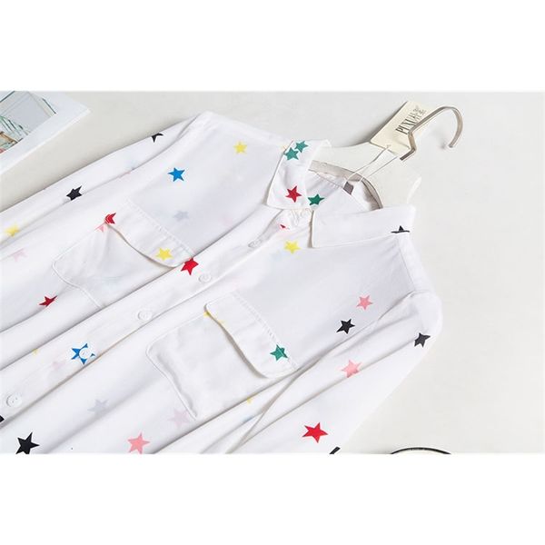blouses french family summer commuter celebrity inspired colorful five-pointed star white silk long-sleeved shirt women
blouses french family summer commuter celebrity inspired colorful five-pointed star white silk long-sleeved shirt women