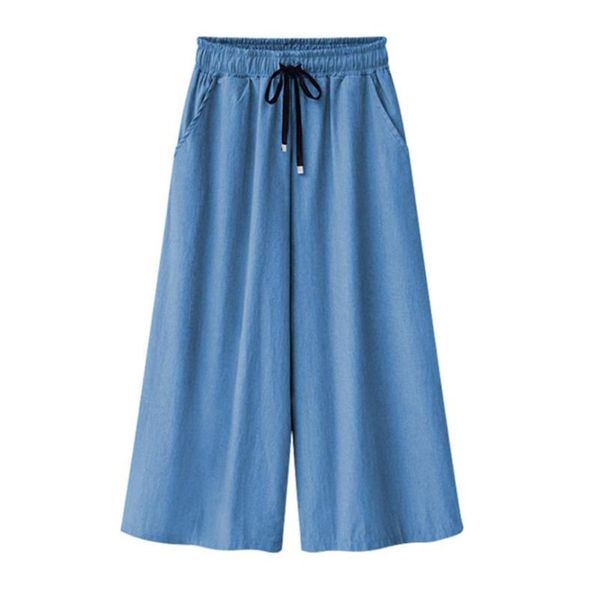 women's jeans korean wide leg pants women summer blue pantacourt femme loose high waist capris
women's jeans korean wide leg pants women summer blue pantacourt femme loose high waist capris