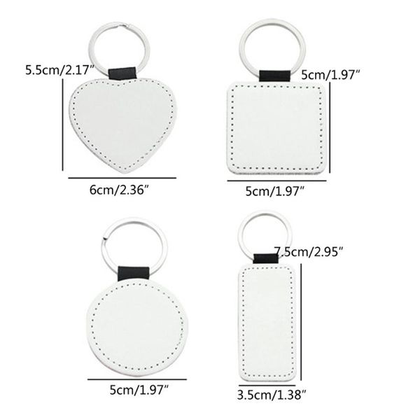 keychains 10pcs leather blank heart round square mdf sublimation heat transfer kit jewelry making, Silver
keychains 10pcs leather blank heart round square mdf sublimation heat transfer kit jewelry making, Silver