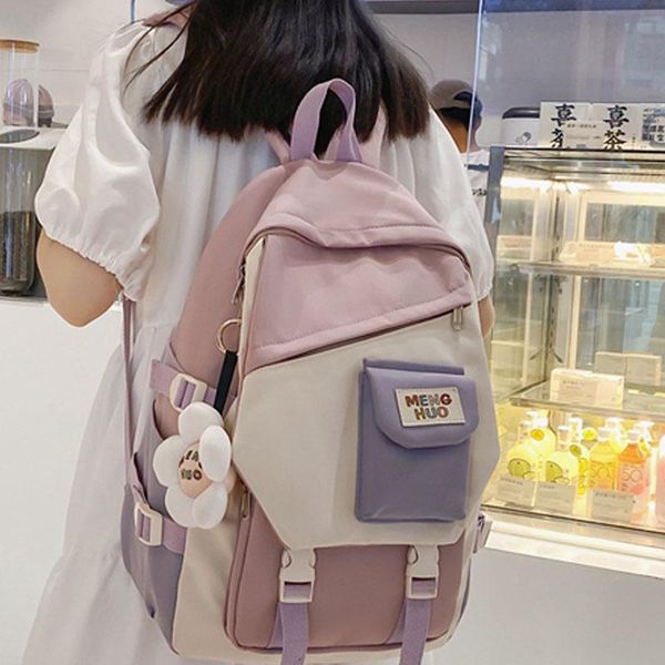 backpack cute women trendy nylon female school bag college bookbag lady lapkawaii fashion girls student bags travel
backpack cute women trendy nylon female school bag college bookbag lady lapkawaii fashion girls student bags travel