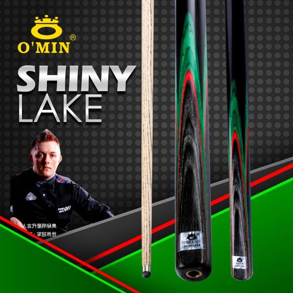 o'min shiny lake 3/4 snooker cue 9.5mm tip billiards ebony tileable maple bufor black 8 case with extension gift billiard cues
o'min shiny lake 3/4 snooker cue 9.5mm tip billiards ebony tileable maple bufor black 8 case with extension gift billiard cues
