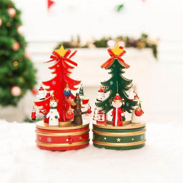 christmas decorations wooden rotary music bell tree for home decoration santa claus snowman creative festival gift party xmas decor product 
christmas decorations wooden rotary music bell tree for home decoration santa claus snowman creative festival gift party xmas decor product