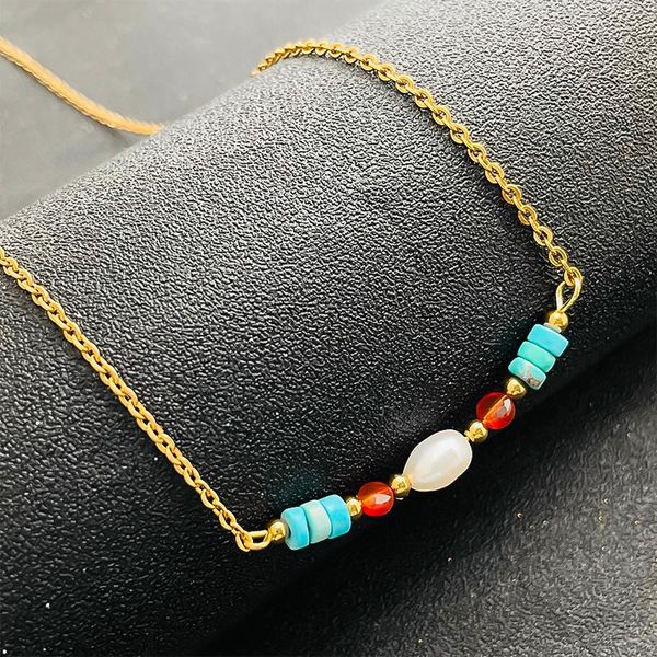chains elegant freshwater pearl natural stone necklace for women fashion gold stainless steel necklaces jewelry christmas gifts, Silver
chains elegant freshwater pearl natural stone necklace for women fashion gold stainless steel necklaces jewelry christmas gifts, Silver