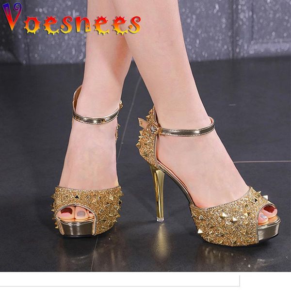 sandals voesnees stiletto 2021 fashion rivet high-heeled women shoes platform sequined peep toe female model catwalk, Black
sandals voesnees stiletto 2021 fashion rivet high-heeled women shoes platform sequined peep toe female model catwalk, Black