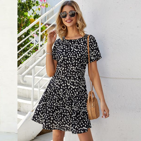 dresses dot a-line summer cascading ruffle above knee, mini short o-neck streetwear natural regular msfilia 8eff, Black;gray
dresses dot a-line summer cascading ruffle above knee, mini short o-neck streetwear natural regular msfilia 8eff, Black;gray