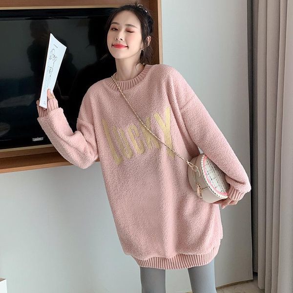 maternity clothes autumn and winter style korean-style berber fleece brushed thick large size 200 hoodie dress fall dresses, White
maternity clothes autumn and winter style korean-style berber fleece brushed thick large size 200 hoodie dress fall dresses, White