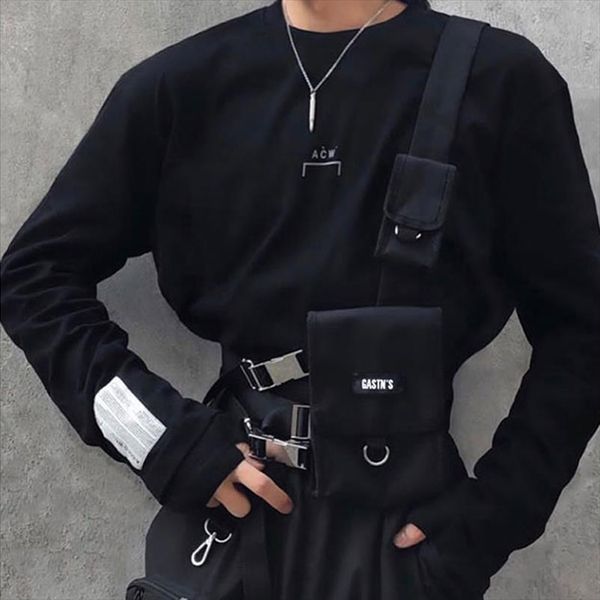 tactical vest streetwear bag for men hip hop chest rig waist adjustable multiple pockets canvas mens pack bags
tactical vest streetwear bag for men hip hop chest rig waist adjustable multiple pockets canvas mens pack bags