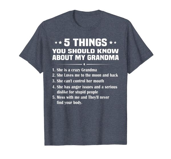 5 Things You Should Know About My Grandma Shirt Mother' Day, Mainly pictures
5 Things You Should Know About My Grandma Shirt Mother' Day, Mainly pictures