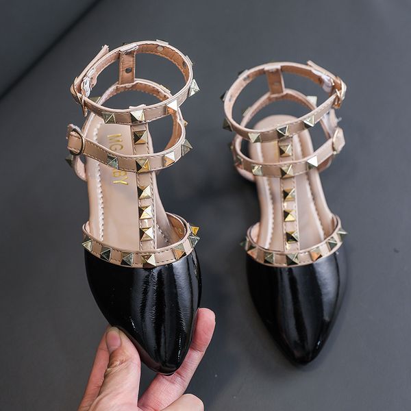 girls shoes rivets sandals patent leather dress for kids baby children pointed toe sandal slip on beach toddlers 1uvvnuvvnuvvn, Black;red
girls shoes rivets sandals patent leather dress for kids baby children pointed toe sandal slip on beach toddlers 1uvvnuvvnuvvn, Black;red