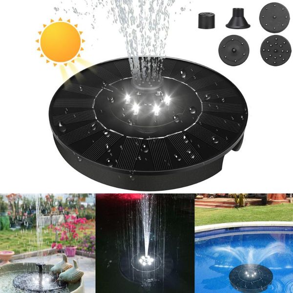 2.4w solar power water fountain pump led fontein bird floating pond garden patio decor lawn decorations
2.4w solar power water fountain pump led fontein bird floating pond garden patio decor lawn decorations