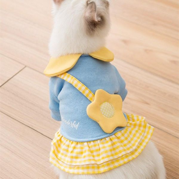 cute dress for cats dogs cotton breathable warm sweater skirt for autumn winter pet cats anti-hair loss dress with purse
cute dress for cats dogs cotton breathable warm sweater skirt for autumn winter pet cats anti-hair loss dress with purse