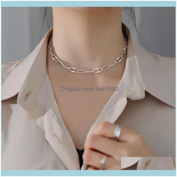 chains necklaces & pendants jewelrys925 sier necklace korean east gate fashion double hollow oval clavicle chain simple hip hop jewelry drop, Silver
chains necklaces & pendants jewelrys925 sier necklace korean east gate fashion double hollow oval clavicle chain simple hip hop jewelry drop, Silver