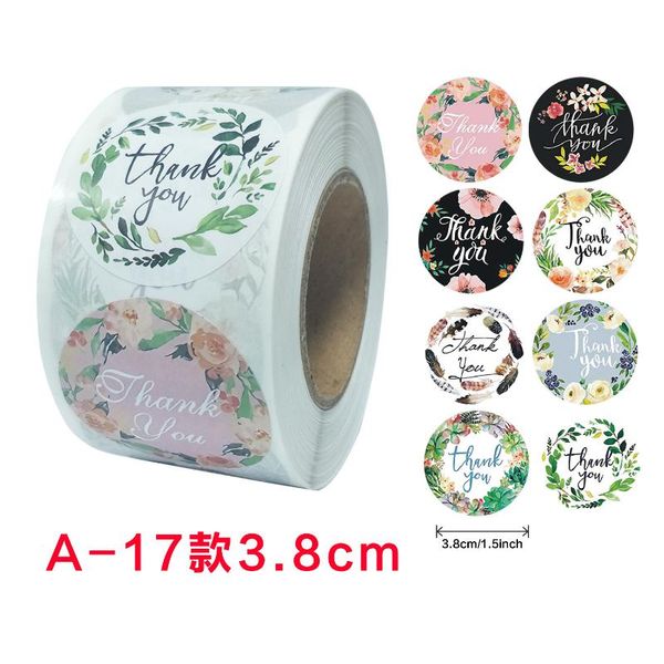 party decoration adhesive label flower thank you sticker roll seal 3.8cm
party decoration adhesive label flower thank you sticker roll seal 3.8cm