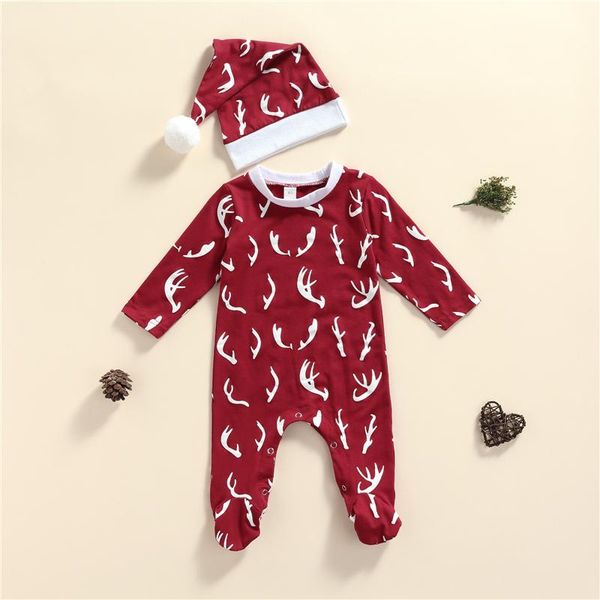 clothing sets 2pcs baby boys girls outfit toddlers creative antler printing long sleeve round collar footed jumpsuit + plush ball cap, White
clothing sets 2pcs baby boys girls outfit toddlers creative antler printing long sleeve round collar footed jumpsuit + plush ball cap, White