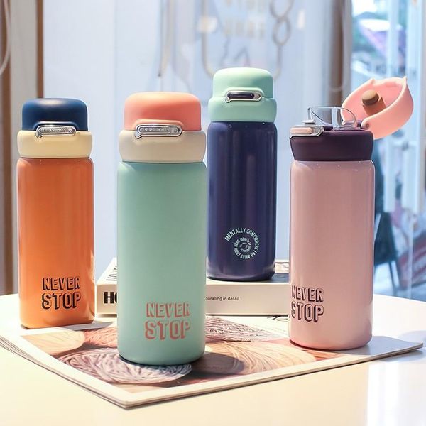 water bottles type 304 stainless steel spring cap heat preservation cup for male and female students
water bottles type 304 stainless steel spring cap heat preservation cup for male and female students