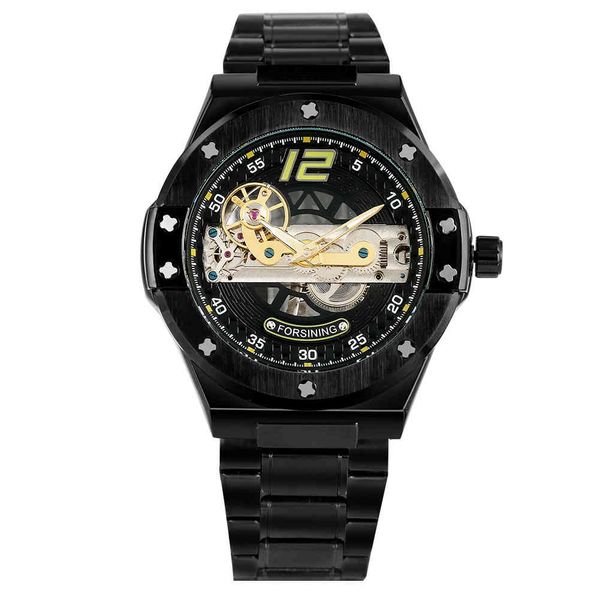 men hollow-out clock automatic-self-winding mechanical durable tape with safety closing, Slivery;brown
men hollow-out clock automatic-self-winding mechanical durable tape with safety closing, Slivery;brown