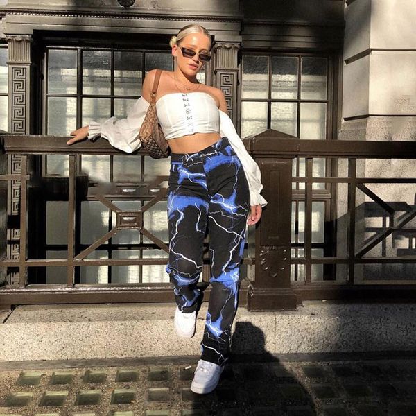 print casual pants women fashion streetwear harem pants high waist joggers wide leg sweatpant lady long trousers2021, Black;white
print casual pants women fashion streetwear harem pants high waist joggers wide leg sweatpant lady long trousers2021, Black;white