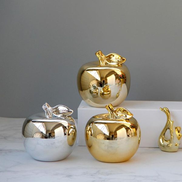 decorative objects & figurines gold-plated apple ceramic ornaments modern minimalist european nordic style home accessories creative christm
decorative objects & figurines gold-plated apple ceramic ornaments modern minimalist european nordic style home accessories creative christm