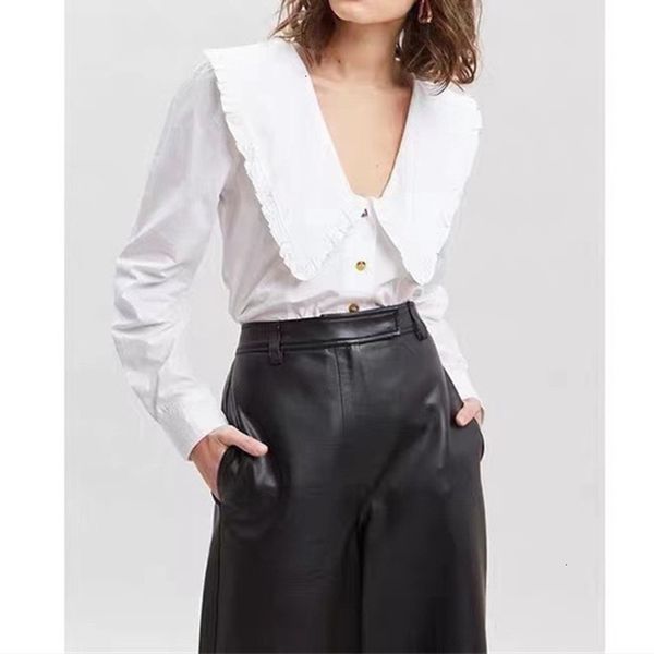 women's suits & blazers suit ruffle trim blouse peter pan collar fashion ladies sweet long sleeve white shirt spring autumn shirts and, White;black
women's suits & blazers suit ruffle trim blouse peter pan collar fashion ladies sweet long sleeve white shirt spring autumn shirts and, White;black