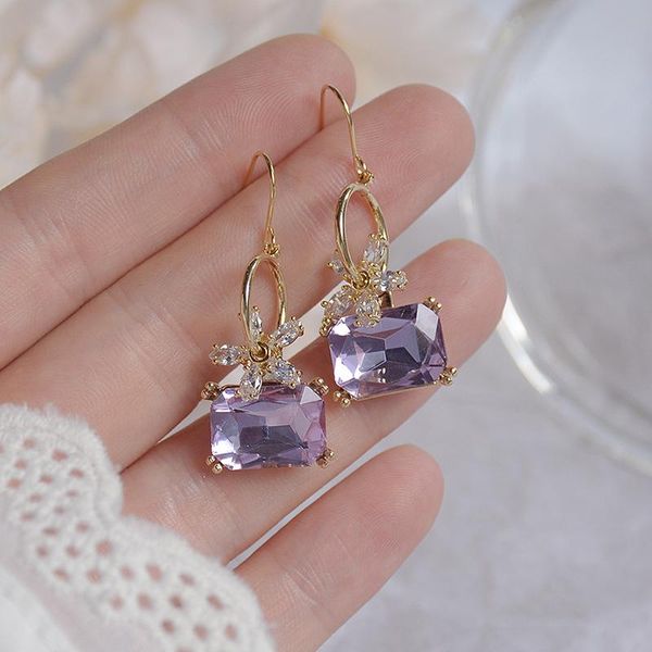dangle & chandelier fashion brand jewelry 14k real gold flower earrings for women gift shining zircon square drop, Silver
dangle & chandelier fashion brand jewelry 14k real gold flower earrings for women gift shining zircon square drop, Silver