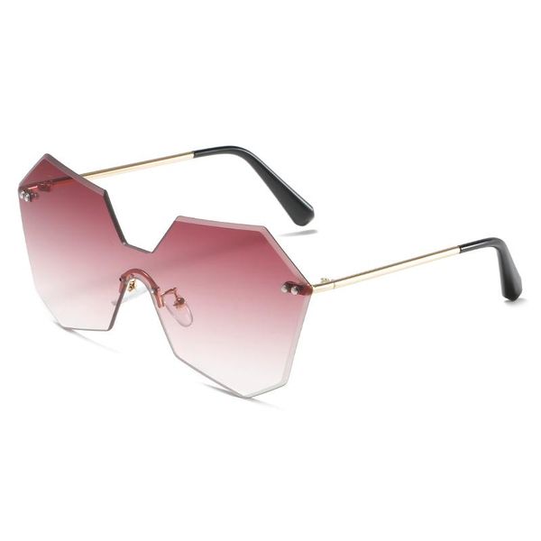 sunglasses 2021 women luxury rimless brand design siamese goggles travel driving eyewear men fashion gradient sun glasses uv400, White;black
sunglasses 2021 women luxury rimless brand design siamese goggles travel driving eyewear men fashion gradient sun glasses uv400, White;black
