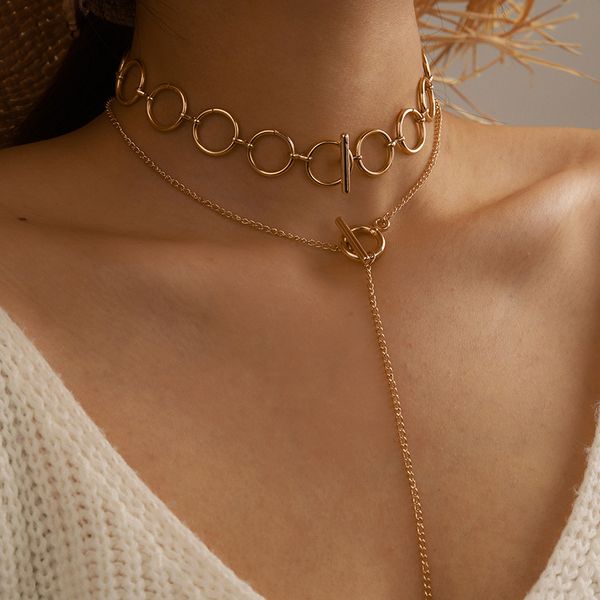 gold color necklace for women 2 layers long lock bone pendant chain necklaces & pendants velvet s fashion jewelry, Silver
gold color necklace for women 2 layers long lock bone pendant chain necklaces & pendants velvet s fashion jewelry, Silver