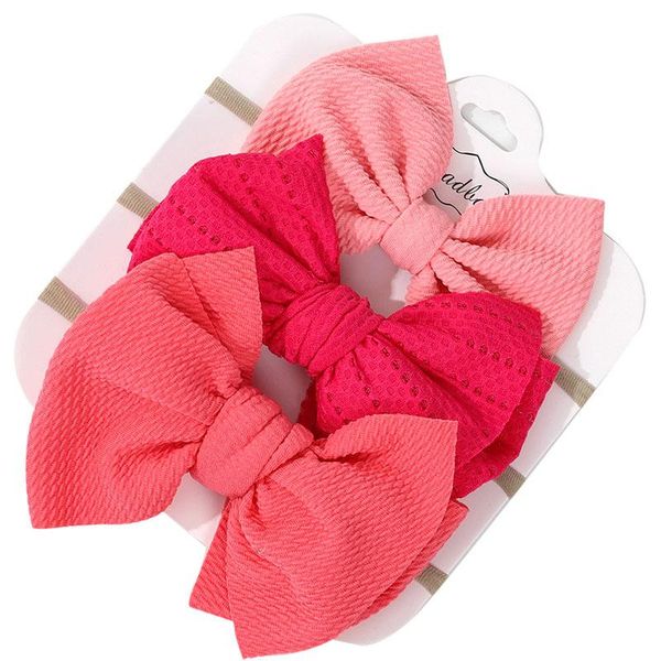 3pcs/set fashion big bow baby girl headband solid color elastic hair band for kids gift princess accessories, Slivery;white
3pcs/set fashion big bow baby girl headband solid color elastic hair band for kids gift princess accessories, Slivery;white
