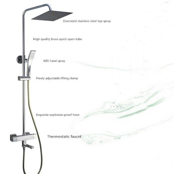thermostatic shower set household copper faucet and cold large nozzle pressurized bathroom sets
thermostatic shower set household copper faucet and cold large nozzle pressurized bathroom sets