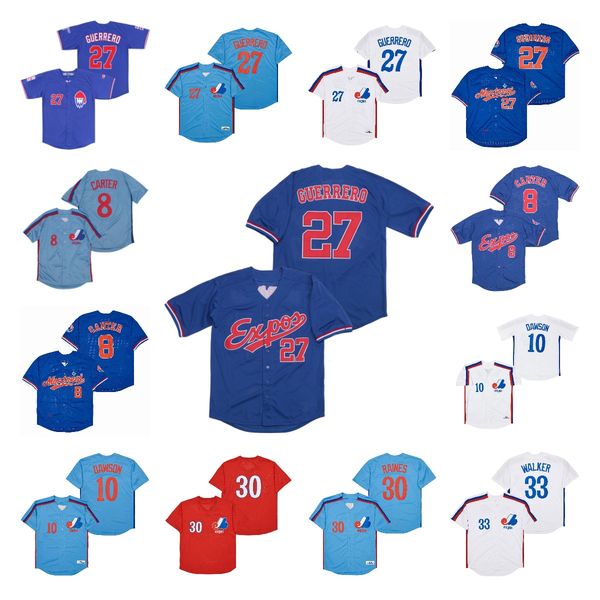 montreal expos jerseys 27 vladimir guerrero baseball jersey vintage 1982 2000 home away blue white red pullover button, Blue;black
montreal expos jerseys 27 vladimir guerrero baseball jersey vintage 1982 2000 home away blue white red pullover button, Blue;black