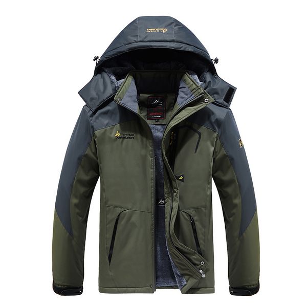 winter jacket men thick windproof waterproof fleece coat mens military outwear parka plus velvet size 6xl, 7xl, 8xl overcoat, Black
winter jacket men thick windproof waterproof fleece coat mens military outwear parka plus velvet size 6xl, 7xl, 8xl overcoat, Black