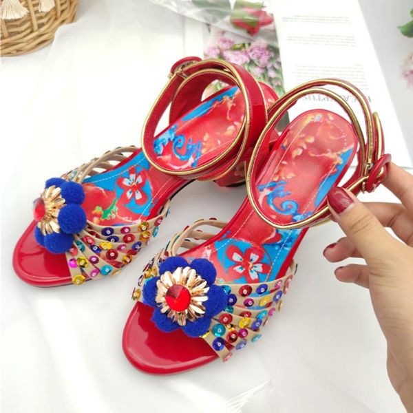 dress shoes women vntage summer high heel strappy sandals round toe square heels for girls ladies red sandalias 34-43, Black
dress shoes women vntage summer high heel strappy sandals round toe square heels for girls ladies red sandalias 34-43, Black