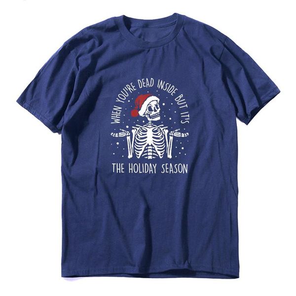 men's t-shirts funny christmas skeleton t shirt men women clothes eff when you're dead inside vintage short sleeve tee cotton spor, White;black
men's t-shirts funny christmas skeleton t shirt men women clothes eff when you're dead inside vintage short sleeve tee cotton spor, White;black