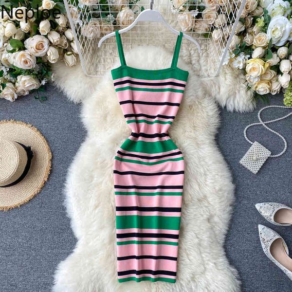 neploe contrast color stripe dress women square collar sleeveless vestidos elegant slim stretch waist bodycon dresses 1b441 210423, Black;gray
neploe contrast color stripe dress women square collar sleeveless vestidos elegant slim stretch waist bodycon dresses 1b441 210423, Black;gray