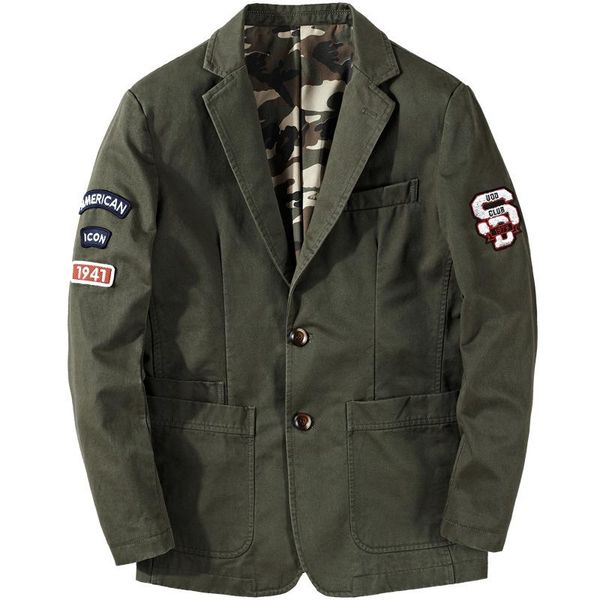 men's suits & blazers icpans men denim casual loose parka jackets army green khaki large size m-xxxl 4xl outwear coat 2021, White;black
men's suits & blazers icpans men denim casual loose parka jackets army green khaki large size m-xxxl 4xl outwear coat 2021, White;black