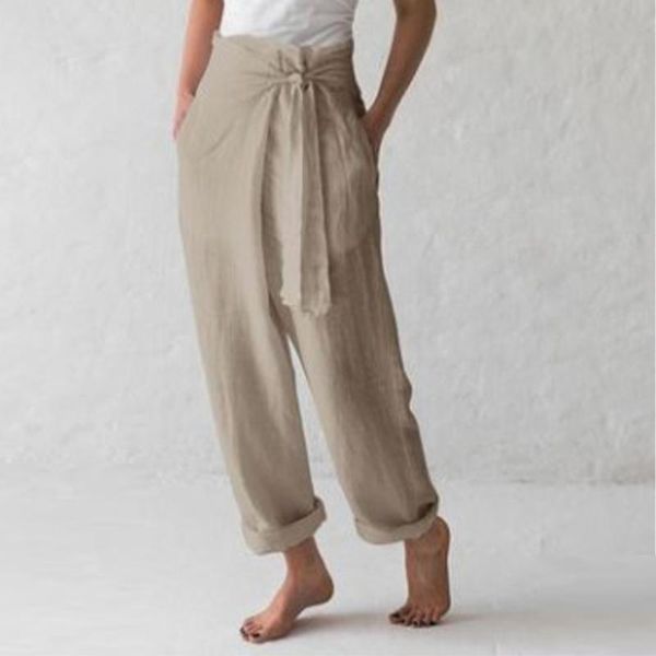 women's pants & capris cotton linen solid lace up female wide leg trousers simple casual loose pockets 2021 summer autumn homewear bott, Black;white
women's pants & capris cotton linen solid lace up female wide leg trousers simple casual loose pockets 2021 summer autumn homewear bott, Black;white