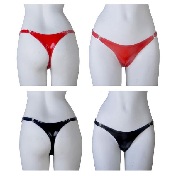 women's panties l xl wet look pvc tangas women thongs and g strings faux pu leather calcinha night clubwear lingerie briefs, Black;pink
women's panties l xl wet look pvc tangas women thongs and g strings faux pu leather calcinha night clubwear lingerie briefs, Black;pink
