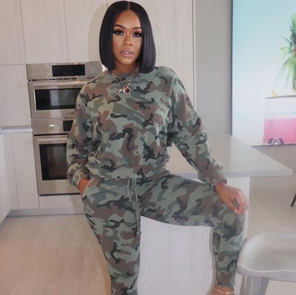 camouflage plus size casual two piece set for women tracksuit fall lounge wear matching sets sweat suits women 2 piece pants set, Black;white
camouflage plus size casual two piece set for women tracksuit fall lounge wear matching sets sweat suits women 2 piece pants set, Black;white