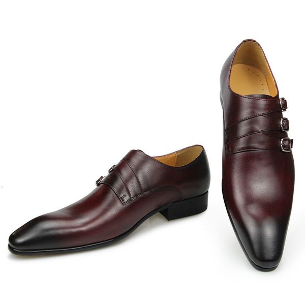 dress shoes new men wedding slip-on buckle strap italian style designer loaer casual business genuine leather pointed toe abs01 th, Black
dress shoes new men wedding slip-on buckle strap italian style designer loaer casual business genuine leather pointed toe abs01 th, Black