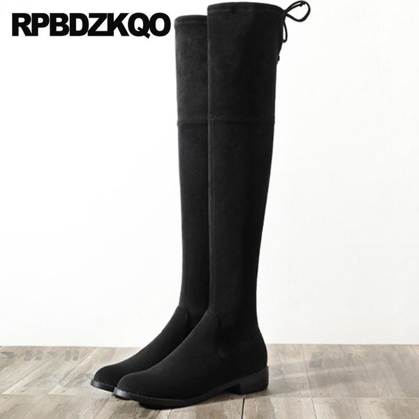 boots block tall suede slim thigh women shoes plus size chunky vintage stretch over the knee autumn long black big female sexy
boots block tall suede slim thigh women shoes plus size chunky vintage stretch over the knee autumn long black big female sexy