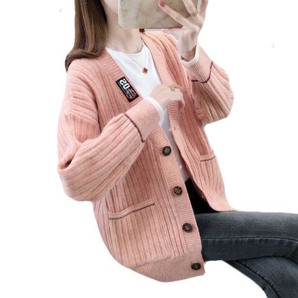 women's sweaters autumn spring cardigans for women knitting korean style female single breasted with pockets casual outwear 5qq7, White;black
women's sweaters autumn spring cardigans for women knitting korean style female single breasted with pockets casual outwear 5qq7, White;black