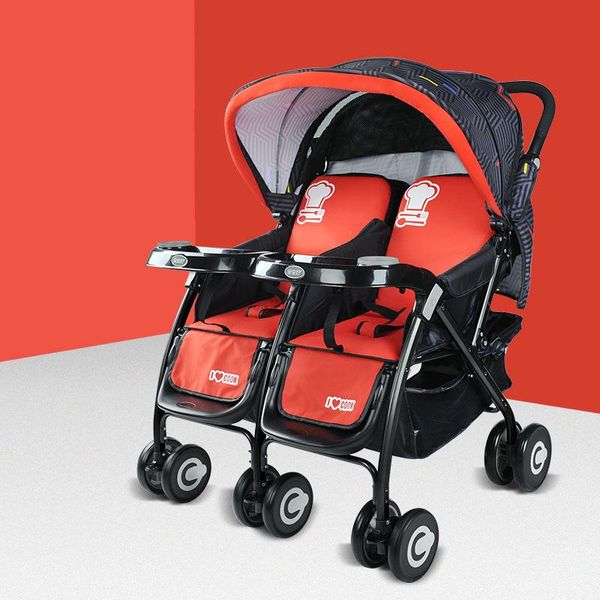 strollers# baby double stroller folding carriage for twins born pram twin babies four seasons 0-3 y
strollers# baby double stroller folding carriage for twins born pram twin babies four seasons 0-3 y