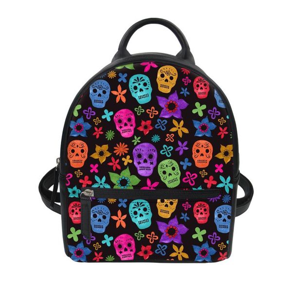 backpack skull printing small women soft leather shoulder bags crossbody bag multi-function handbags female student
backpack skull printing small women soft leather shoulder bags crossbody bag multi-function handbags female student