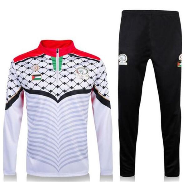 men's tracksuits palestine national team tracksuit jacket soccer training suit pants clothes sportswear men jogging sweater set, Gray
men's tracksuits palestine national team tracksuit jacket soccer training suit pants clothes sportswear men jogging sweater set, Gray