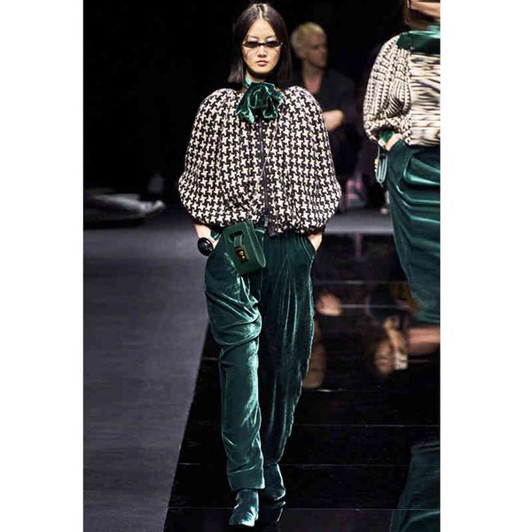 women's jumpsuits & rompers runway fashion autumn winter party workplace plaid zipper jacket velvet casual pants vintage elegant chic w, Black;white
women's jumpsuits & rompers runway fashion autumn winter party workplace plaid zipper jacket velvet casual pants vintage elegant chic w, Black;white