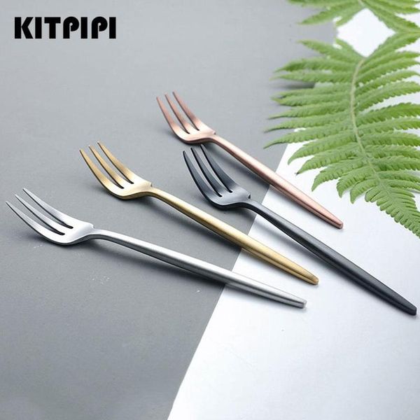 1pc gold fork set snack dinnerware cutlery mirror stainless steel tableware dessert fruit silverware forks
1pc gold fork set snack dinnerware cutlery mirror stainless steel tableware dessert fruit silverware forks