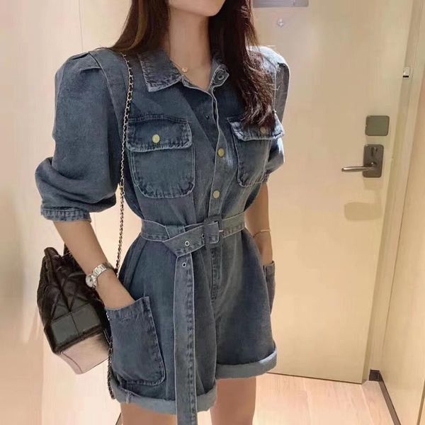 autumn korean fashion long sleeve wide leg jumpsuit women casual cargo shorts denim overalls jeans playsuit combishort women's jumpsuit, Black;white
autumn korean fashion long sleeve wide leg jumpsuit women casual cargo shorts denim overalls jeans playsuit combishort women's jumpsuit, Black;white